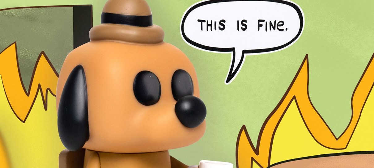 Meme do This is Fine ganha versão Funko Pop!