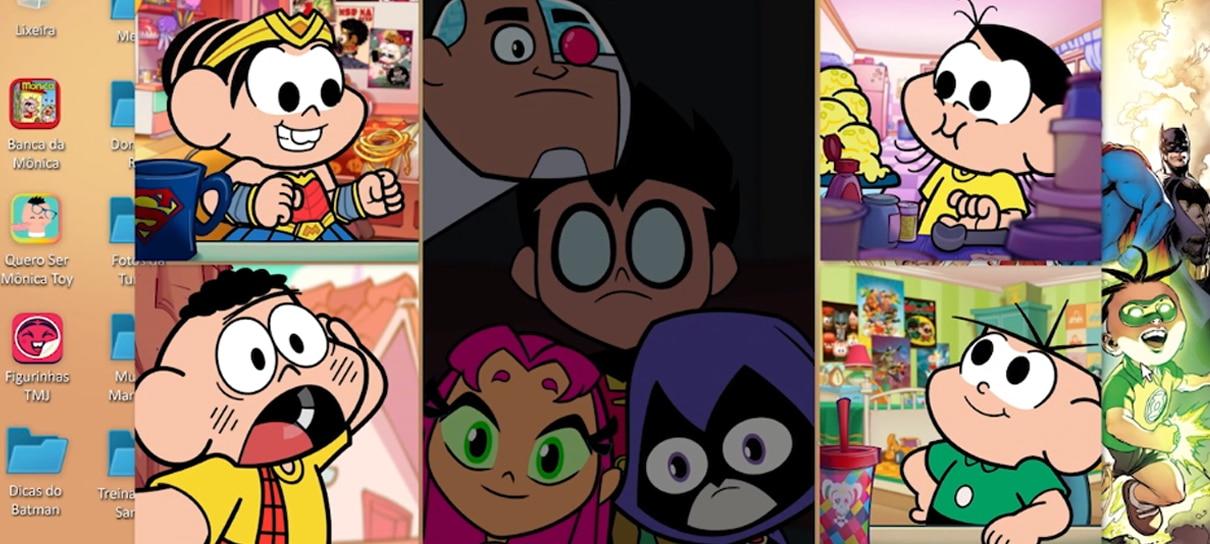 Turma da Mônica faz crossover com Os Jovens Titãs em animação