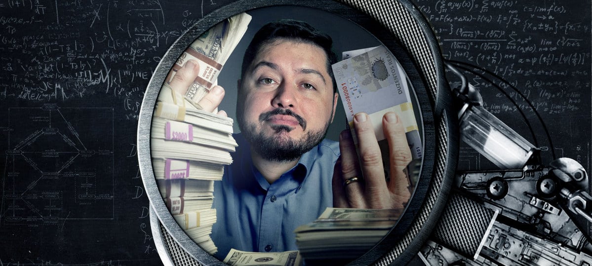 Quanto dinheiro cabe em uma maleta?
