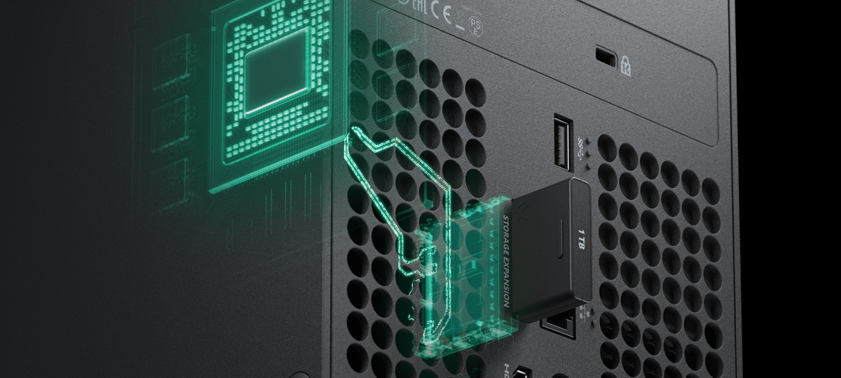 Expansão de armazenamento do Xbox Series custa US$ 220