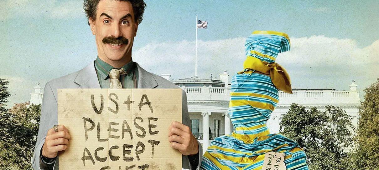 Sacha Baron Cohen agradece a Trump pela "publicidade grátis" de Borat 2