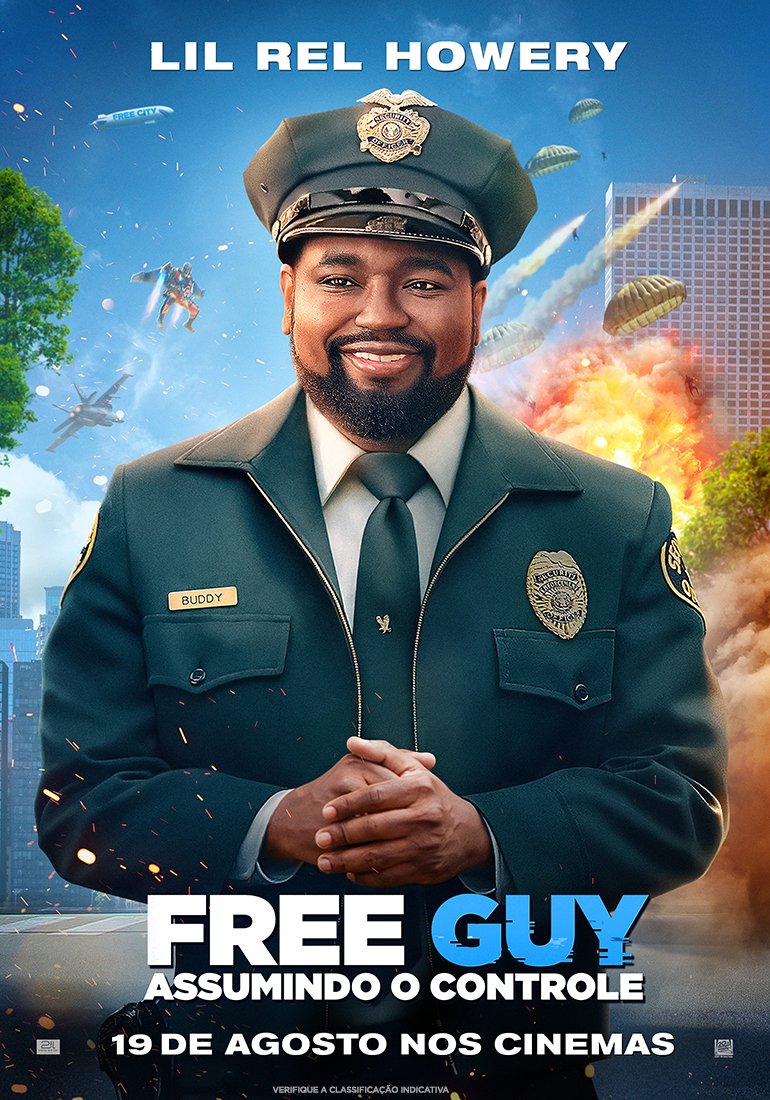 Free Guy Assumindo O Controle Ganha Posteres Inspirados Em Jogos Classicos Nerdbunker