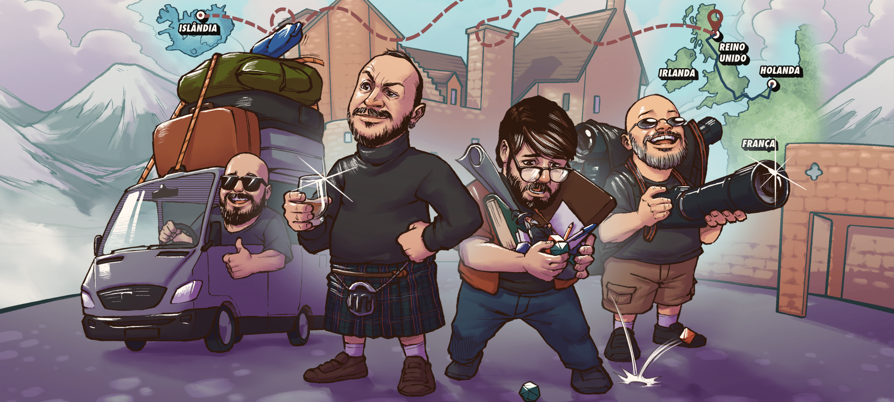 Sonhando com a próxima viagem