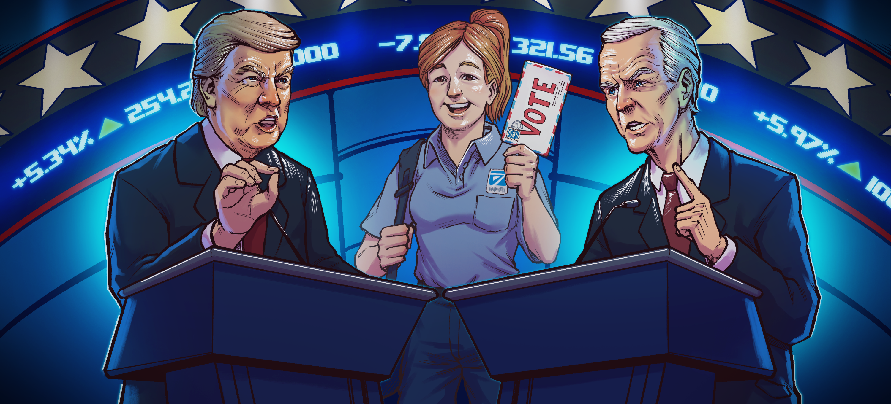 Capa do episódio EUA: Eleições 2020 e o mercado
