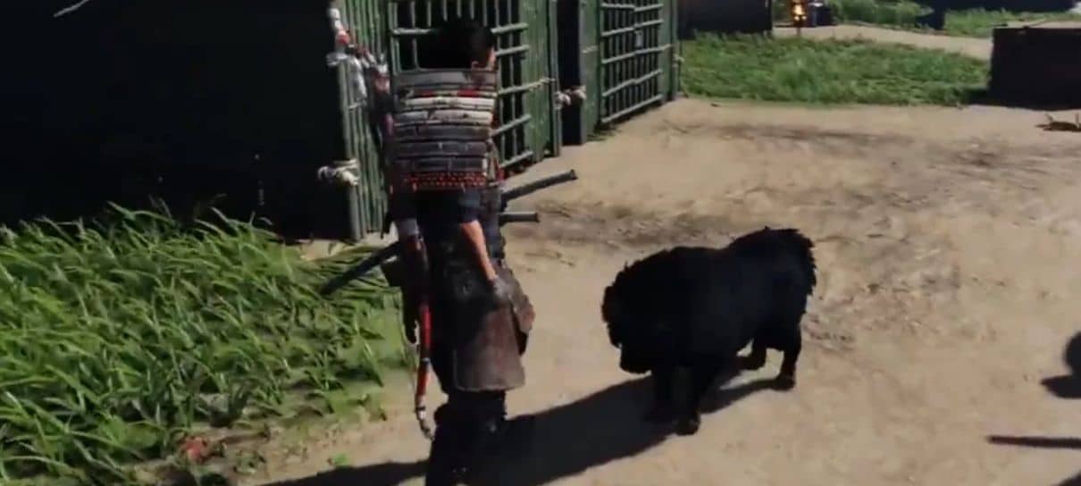 Agora você pode ter cachorros como aliados em Ghost of Tsushima
