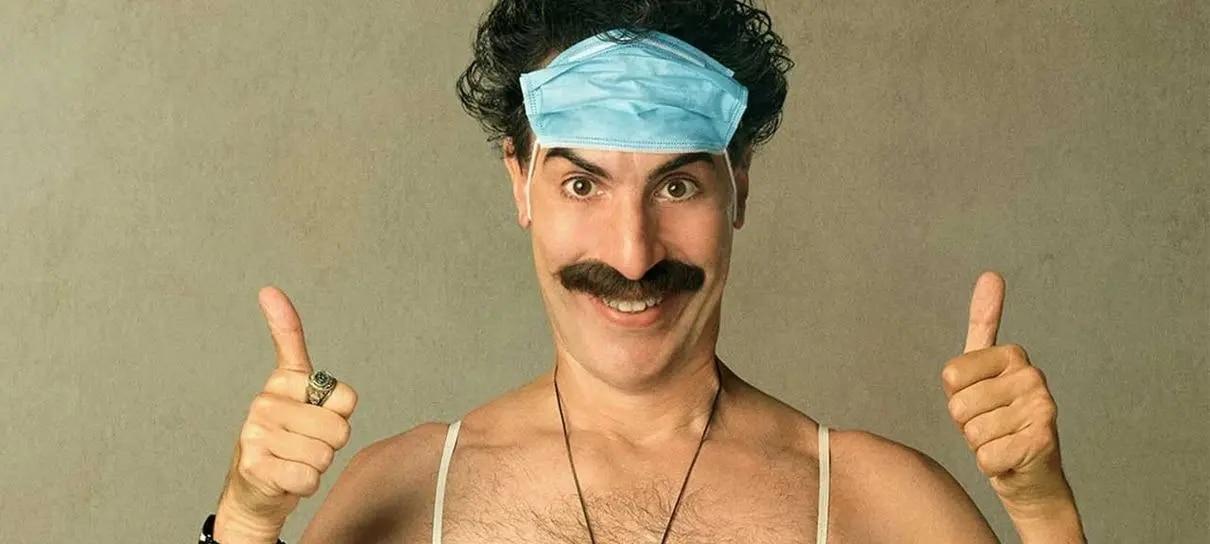 Borat foge de multidão enfurecida em cena deletada do novo filme; assista