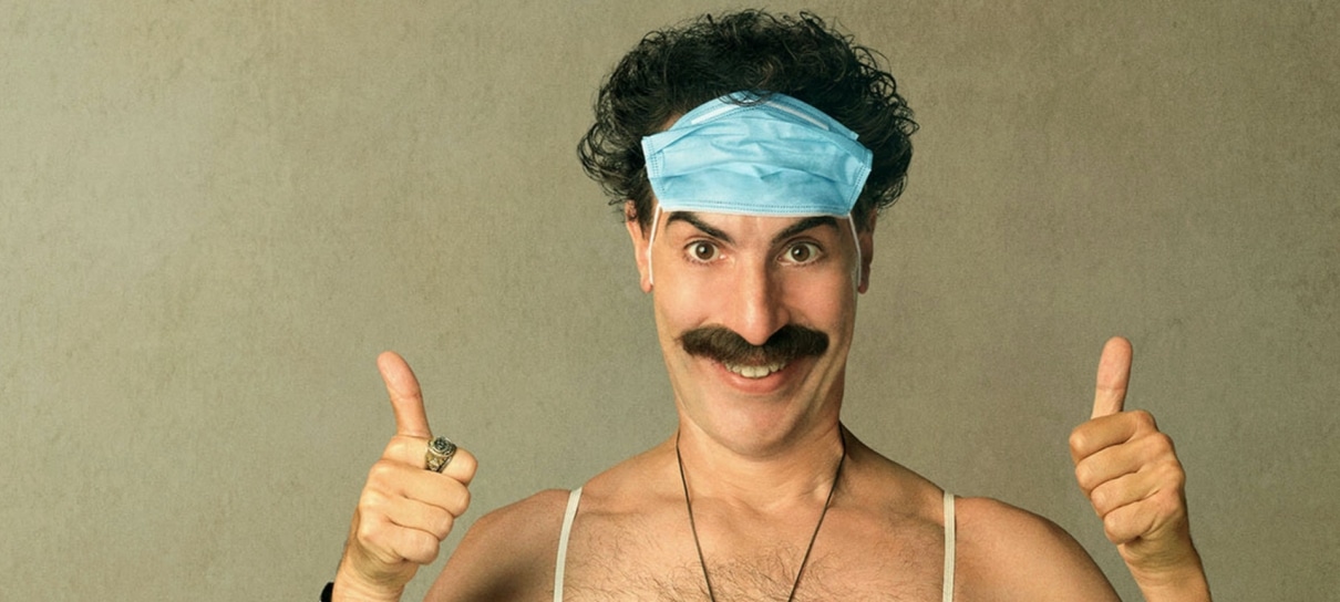 Borat 2 | Cena inédita traz personagem criando confusão em clínica de gravidez; assista