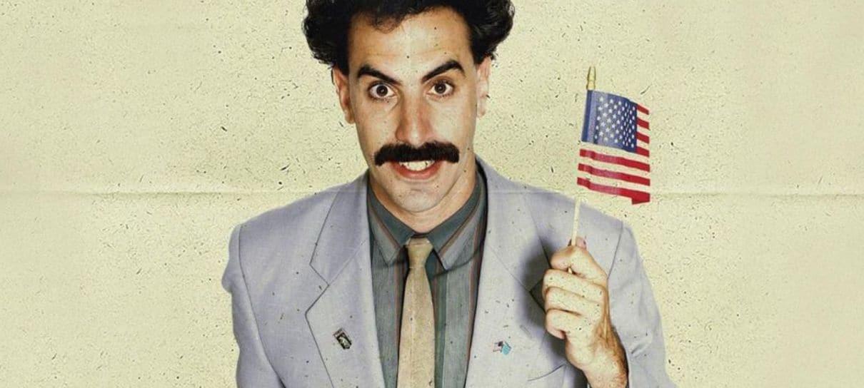 Borat comenta cena controversa do novo filme