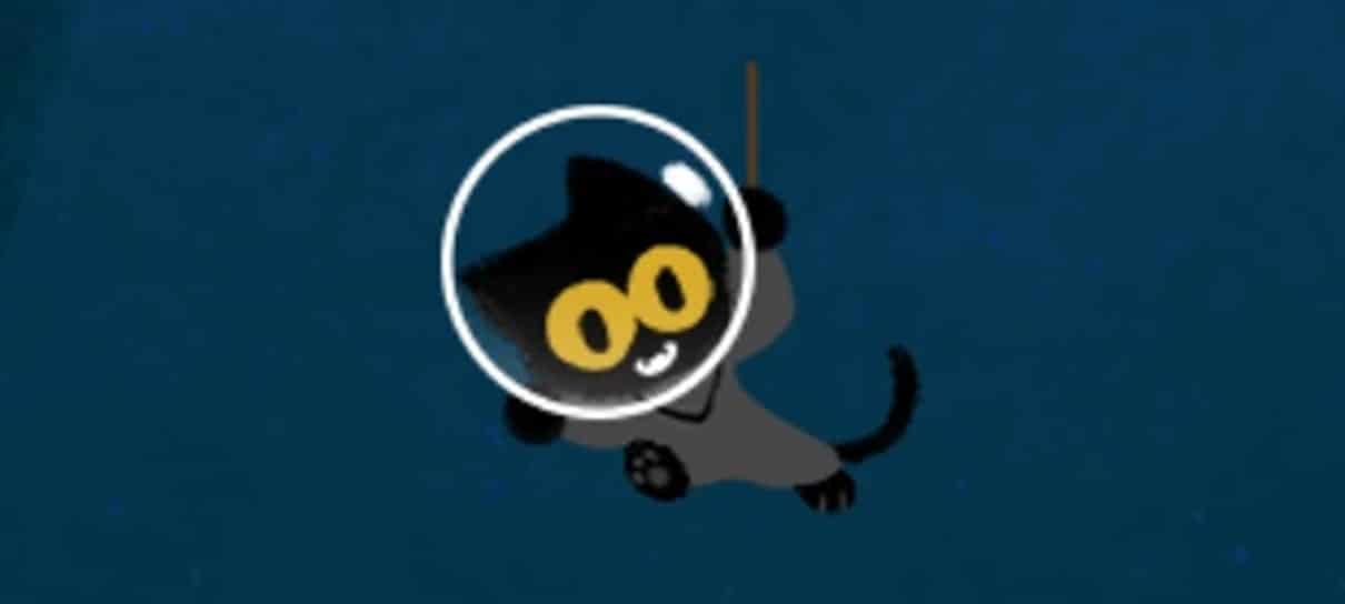 Jogo Google - Gatinho no Halloween 