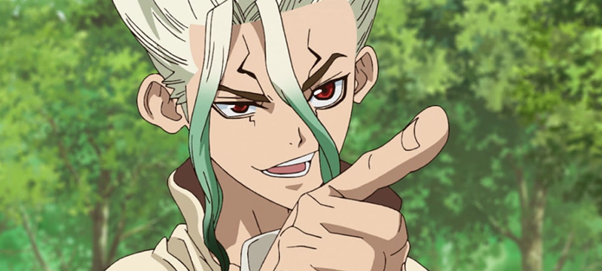 Primeiro pôster do anime Dr. Stone é revelado