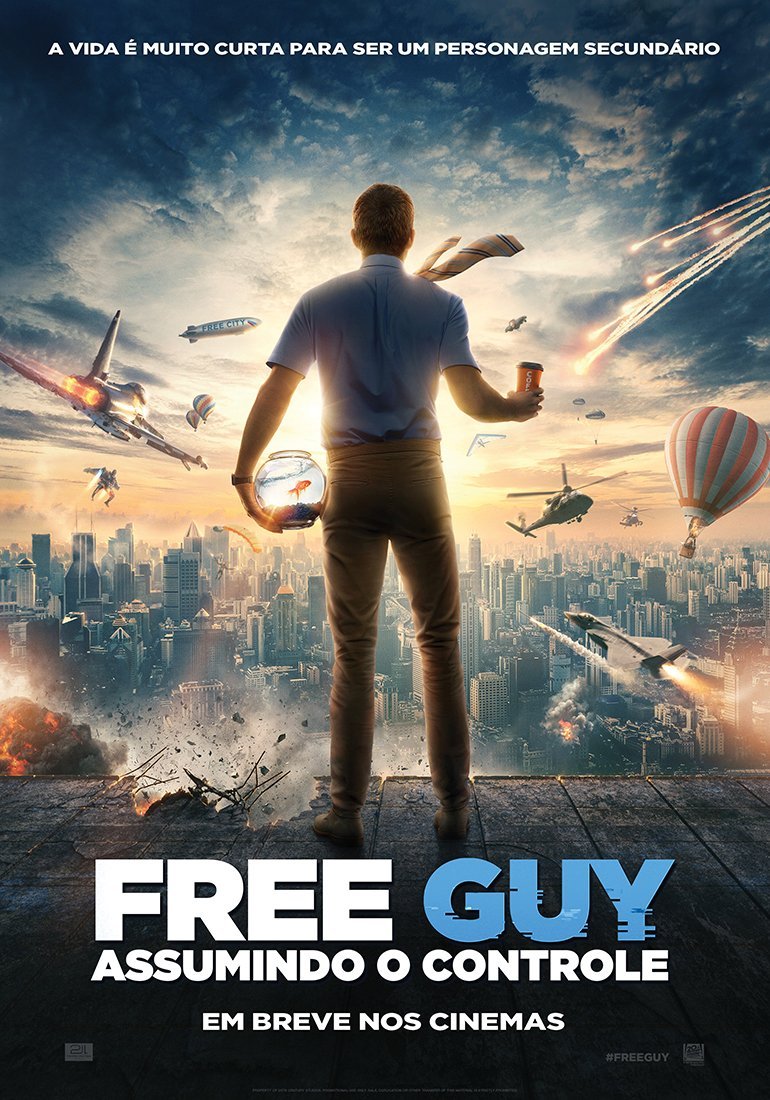 Cinema Secreto: Cinegnose: 'Free Guy: Assumindo o controle' - o