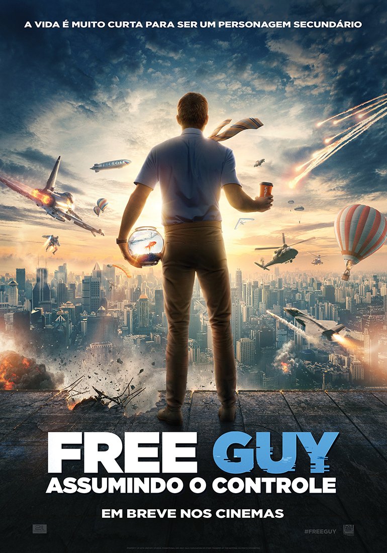 onde assistir free guy assumindo o controle netflix