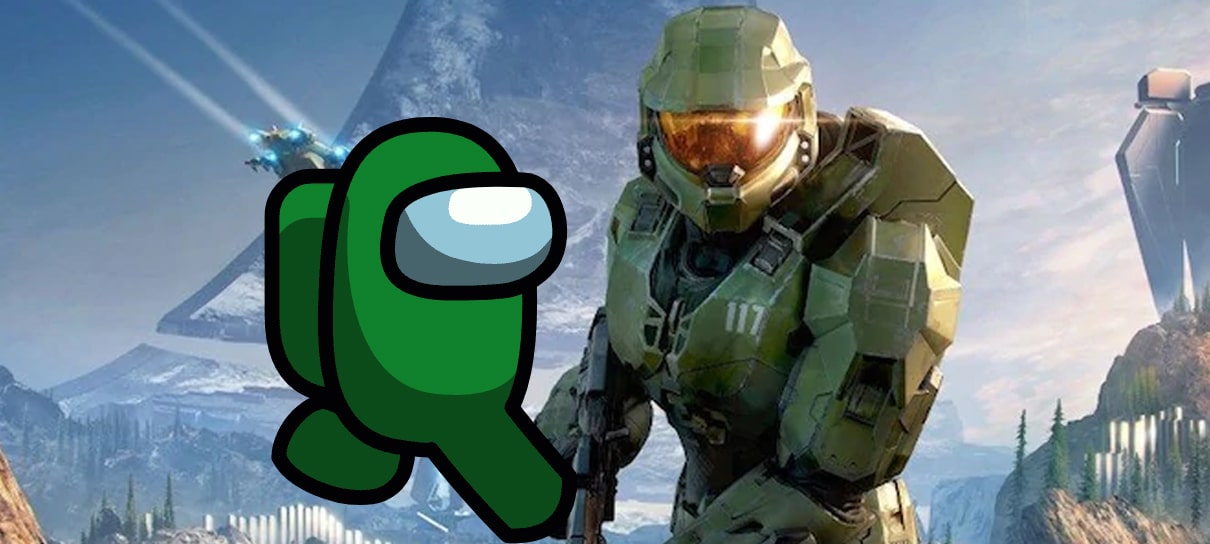 Artista recria nave de Halo no estilo de Among Us