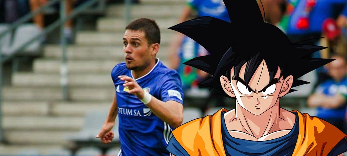Jogador de futebol muda o próprio nome em homenagem a Dragon Ball