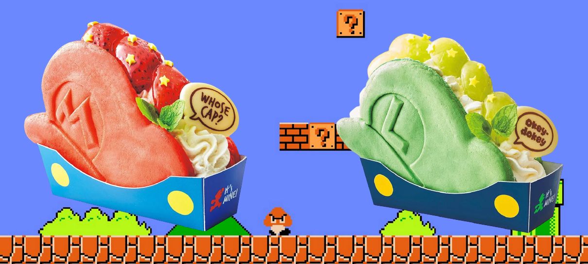 Enquanto o Super Nintendo World não chega, você pode comer quitutes do Mario