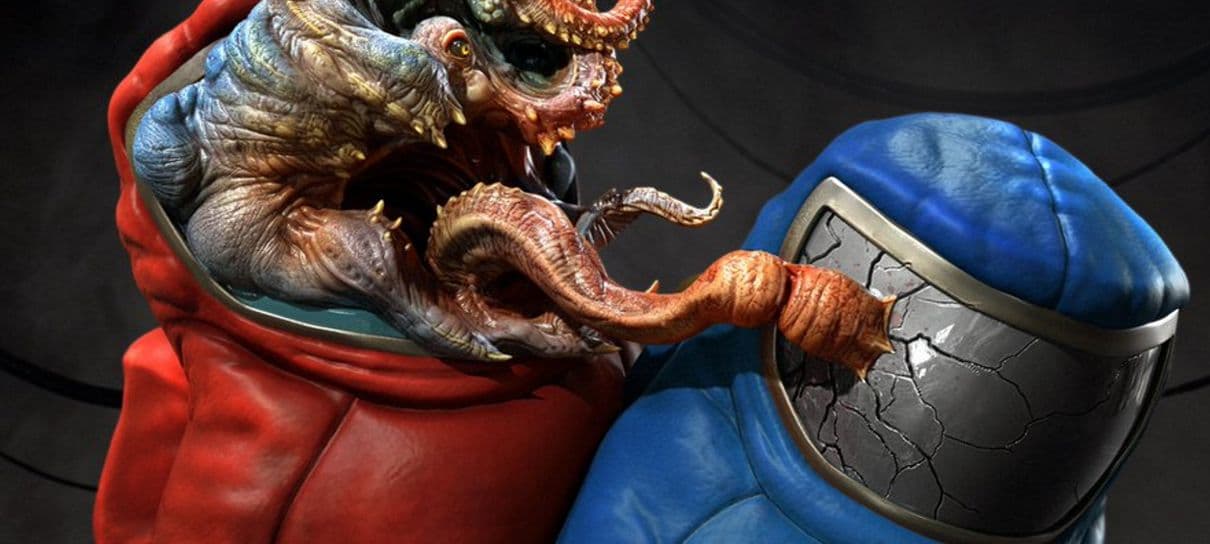 Rafael Grassetti faz arte realista de Among Us e é terrivelmente assustadora