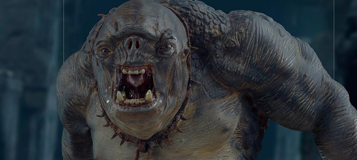 Troll de O Senhor dos Anéis ganha estátua detalhada feita pelo Iron Studios