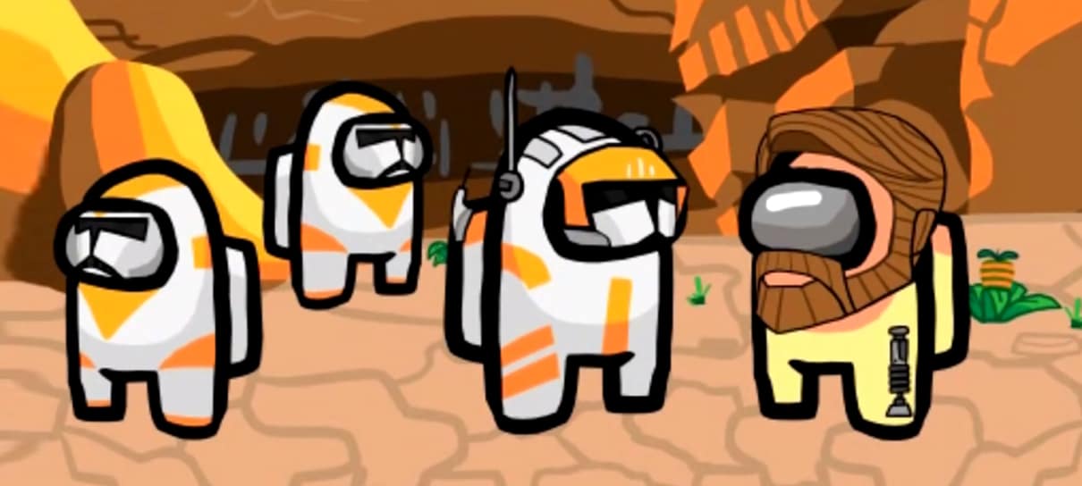 Animação coloca Ordem 66, de Star Wars, dentro de Among Us