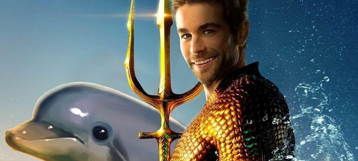 Profundo ou Aquaman? Chace Crawford, de The Boys, vira herói da DC em arte