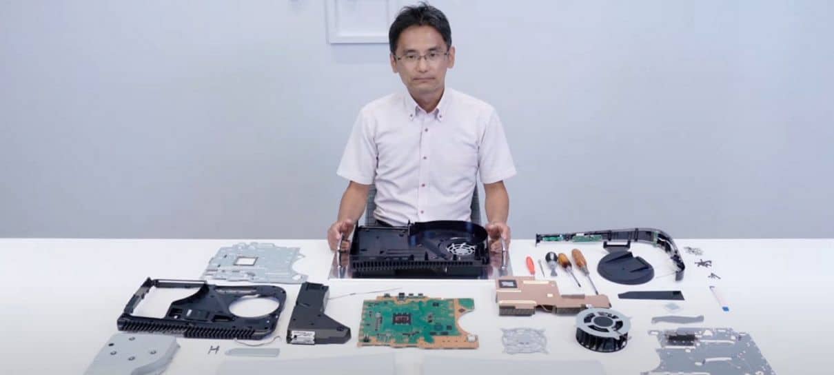 Vídeo mostra os mínimos detalhes da parte interna do PlayStation 5