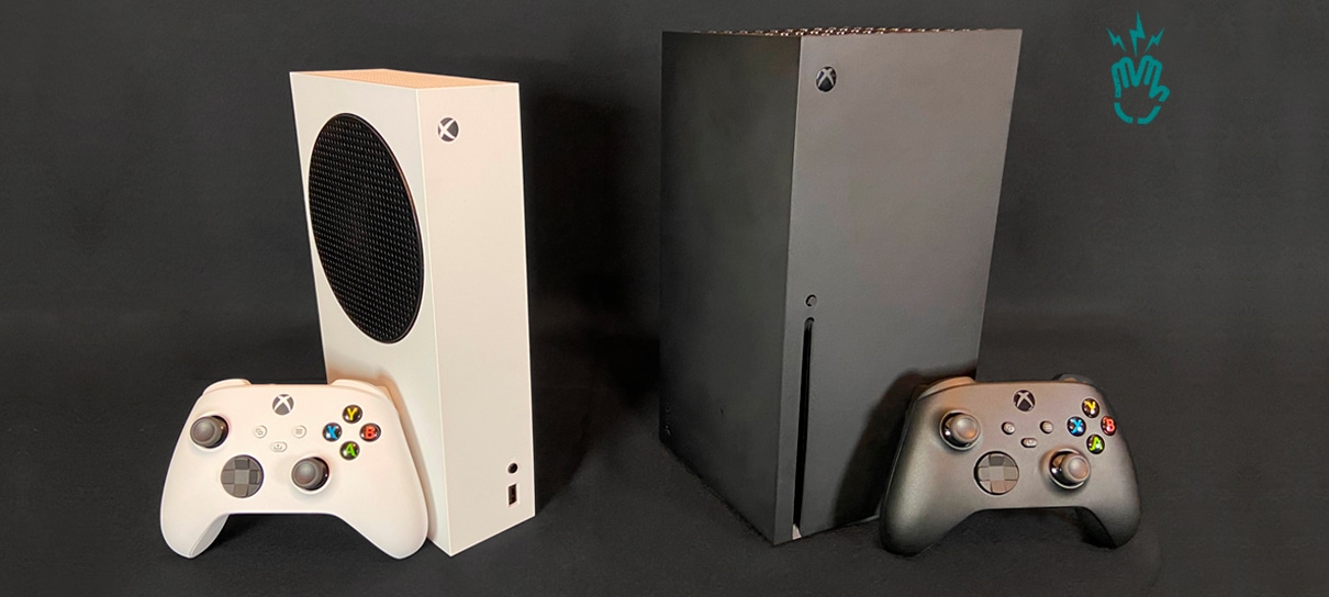 Confira nossas imagens do Xbox Series X e Xbox Series S fora da caixa