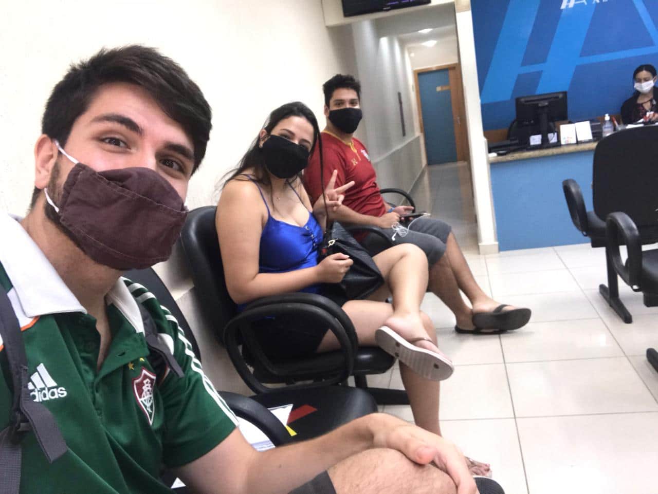 Amanda Bezerra, Luis Paulo Paes e Leandro Zoucas