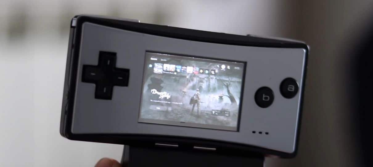 É possível jogar PlayStation 5 (e outros consoles) em um GameBoy