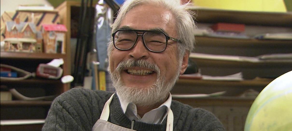 "Eu realmente não me importo", diz Hayao Miyazaki sobre recorde do filme de Demon Slayer