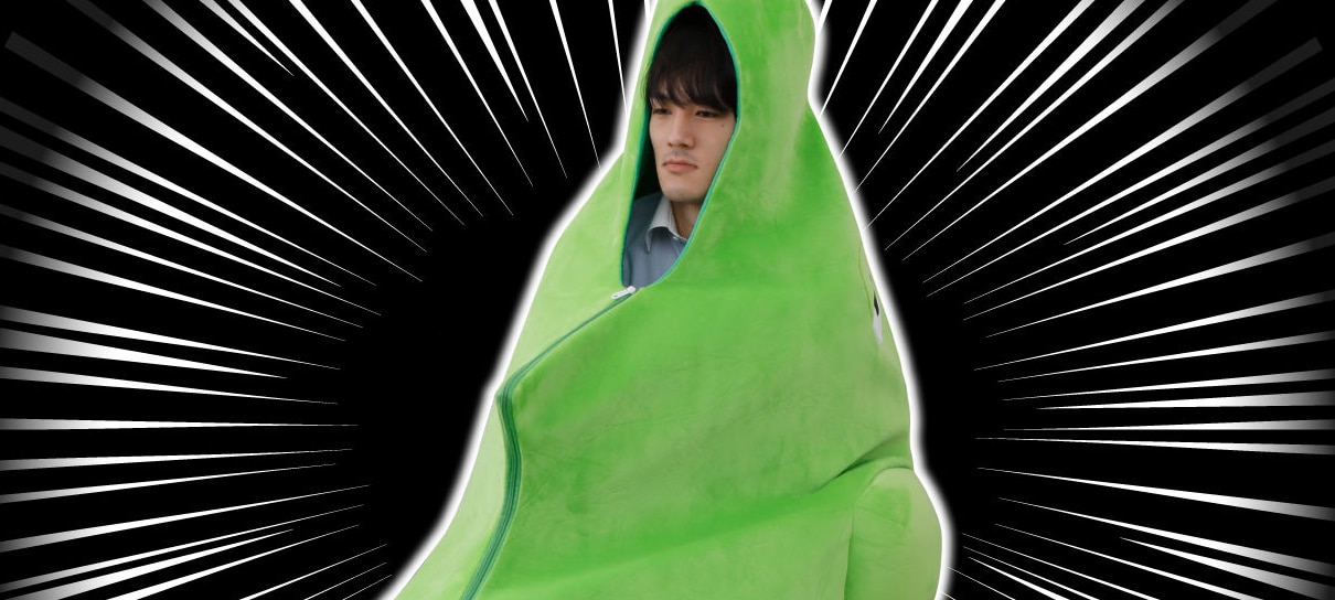 Você também pode ser um Metapod com esse "casulo" em tamanho real