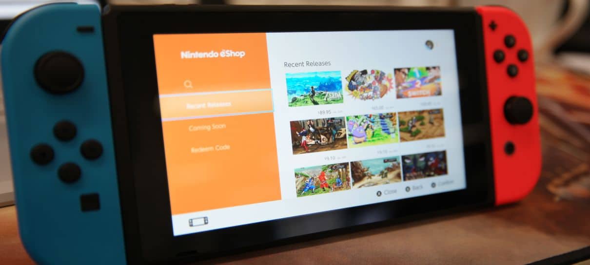 Com mais de 400 jogos, Nintendo eShop para Switch chega ao Brasil em  dezembro - Giz Brasil