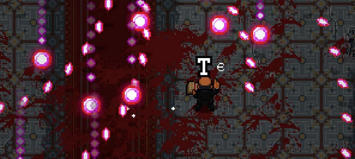 The Textorcist, jogo indie no estilo bullet hell, está gratuito para PC