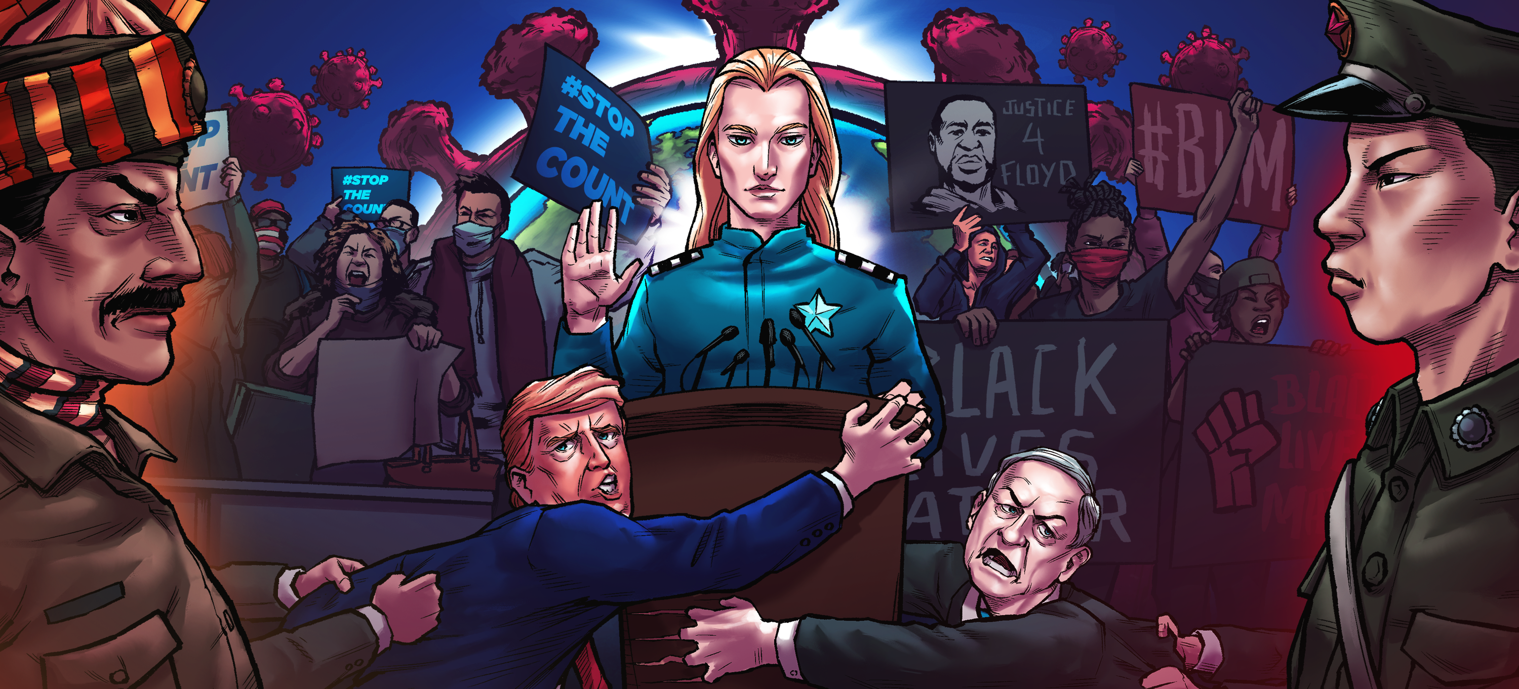 Capa do episódio Política Internacional 2020