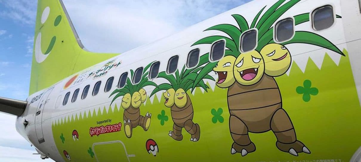 Já é possível capturar uma passagem para esses aviões temáticos de Pokémon