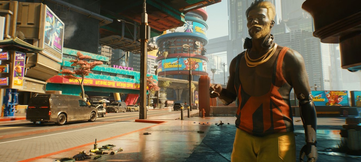 Mod Cyberpunk 2077 desbloqueia modelos em desenvolvimento de NPCs