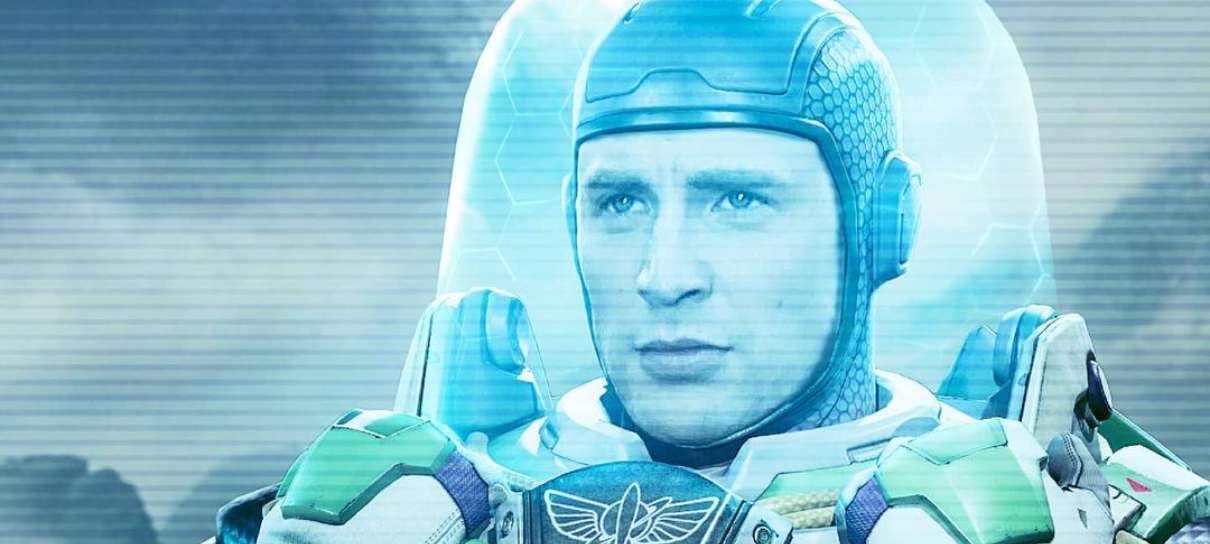 Artista mostra Chris Evans como Buzz Lightyear, de Toy Story