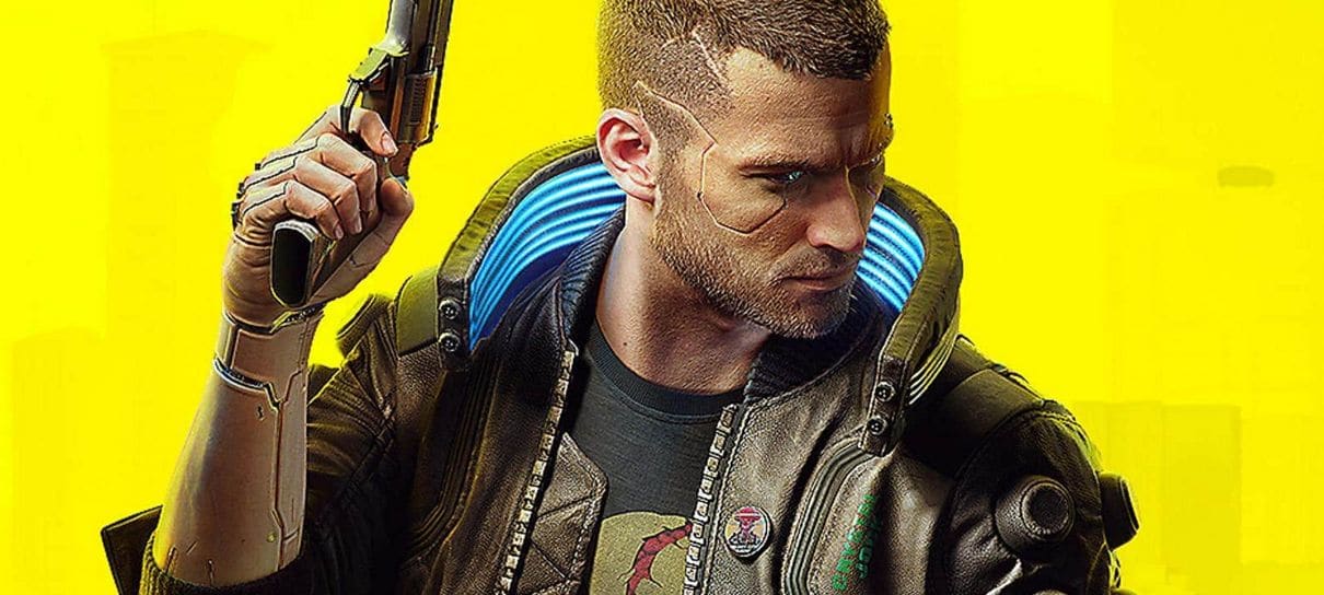 Mural de Cyberpunk 2077 está sendo montado em São Paulo