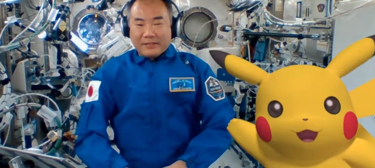Pokémon no espaço: Pikachu e Rayquaza aparecem em evento na Estação Espacial Internacional