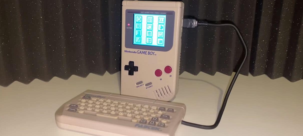 Protótipo de teclado para Game Boy, WorkBoy, é encontrado após 28 anos