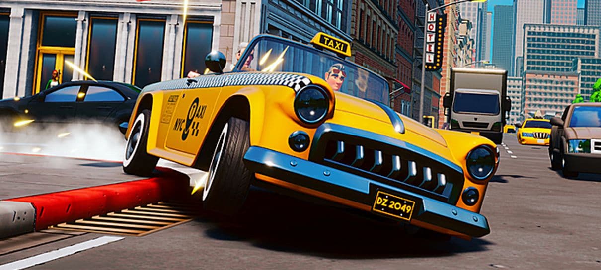 Taxi Chaos, jogo inspirado na fórmula do clássico Crazy Taxi, é anunciado para fevereiro