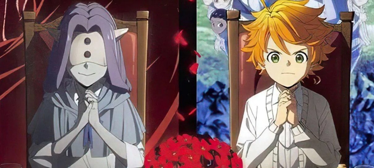 trocaequivalente.bsky.social on X: O site oficial da adaptação do mangá  The Promised Neverland divulgou as primeiras imagens dos personagens. O  anime estreia em Janeiro de 2019.  / X
