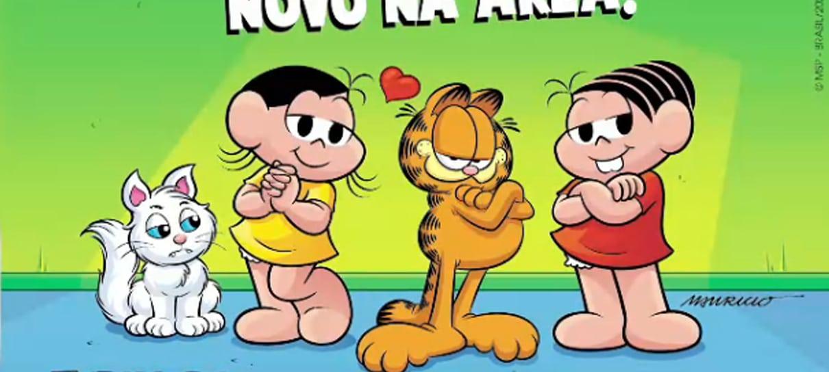 Turma da Mônica terá crossover com Garfield em 2021