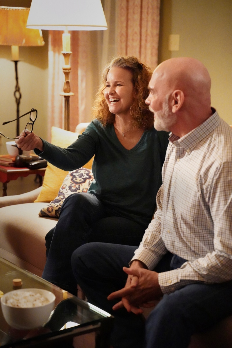 Walker -- “Pilot” -- Image Number: WLK101g_0703r -- Pictured (L-R): Molly Hagan as Abeline Walker and Mitch Pileggi as Bonham Walker -- Photo: Rebecca Brenneman/The CW -- © 2020 The CW Network, LLC. All Rights Reserved.
