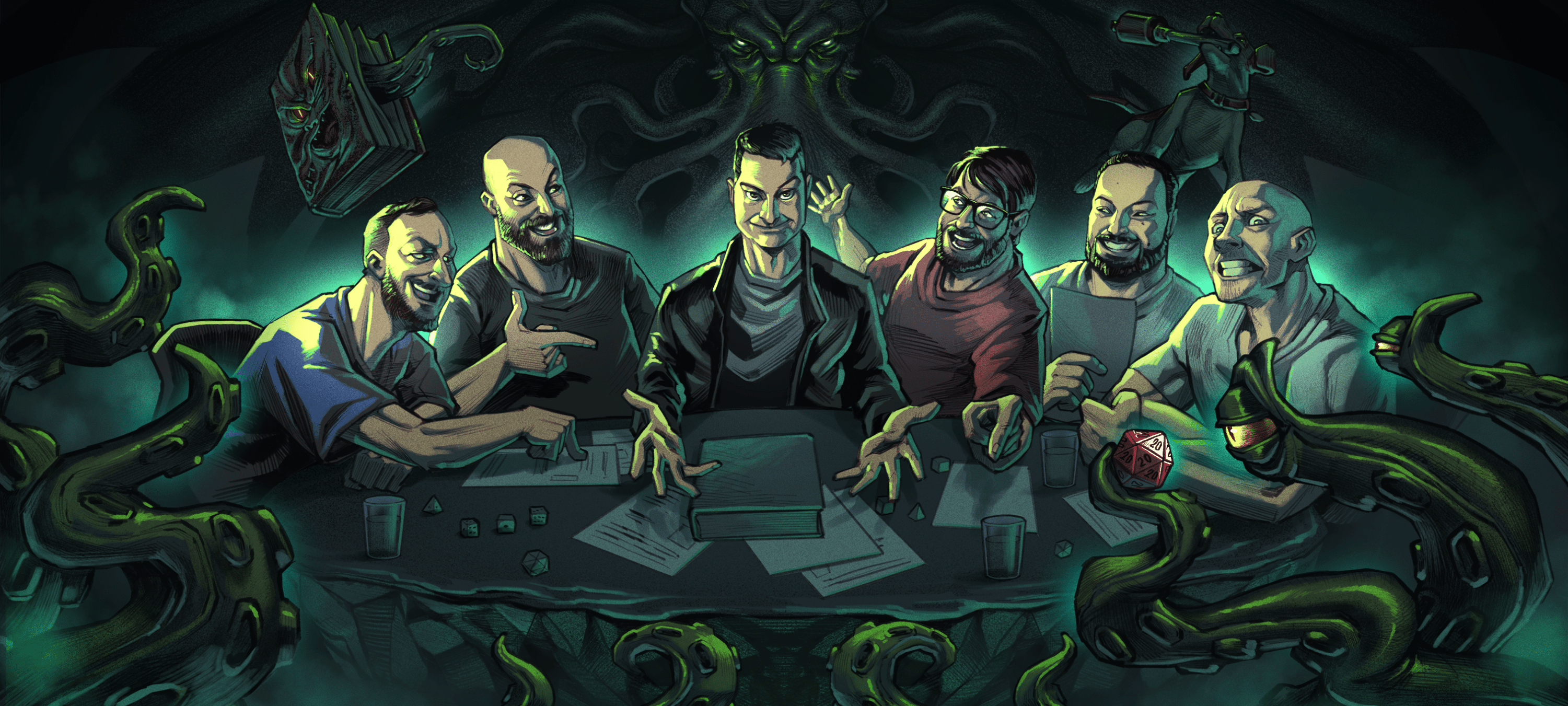 Bastidores do Nerdcast RPG Cthulhu