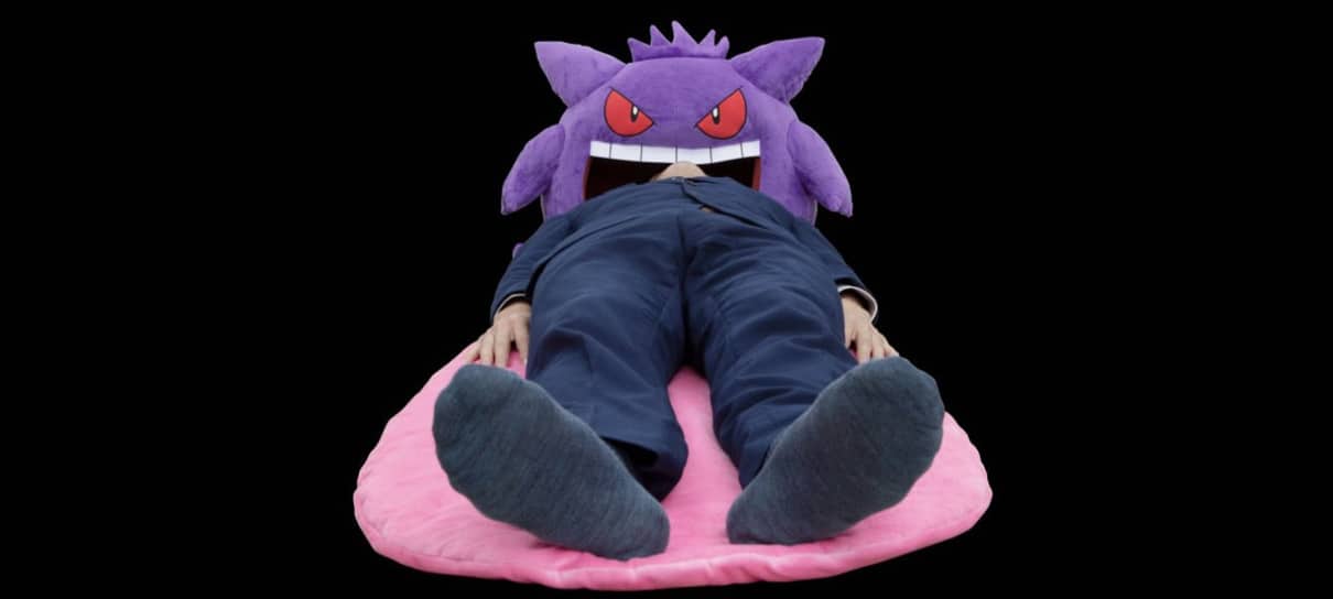 Essa almofada-cama do Gengar promete belos sonhos ao invés de pesadelos