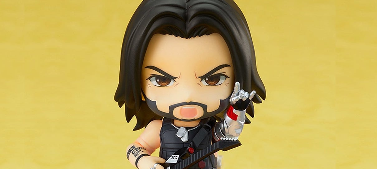 Keanu Reeves vira Nendoroid em colecionável de Cyberpunk 2077