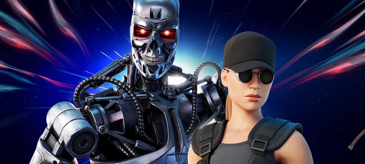 Exterminador do Futuro e Sarah Connor ganham skins em Fortnite