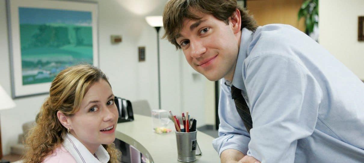 The Office "sempre teve um final feliz planejado" para Jim e Pam, segundo showrunner