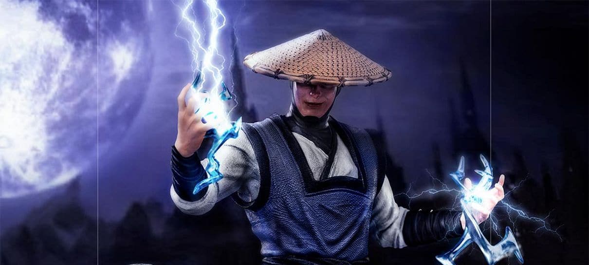 Mortal Kombat | Raiden está pronto para o combate nesta estátua da Iron Studios