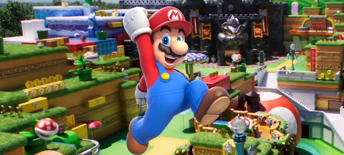 Faça uma tour virtual pelo Super Nintendo World