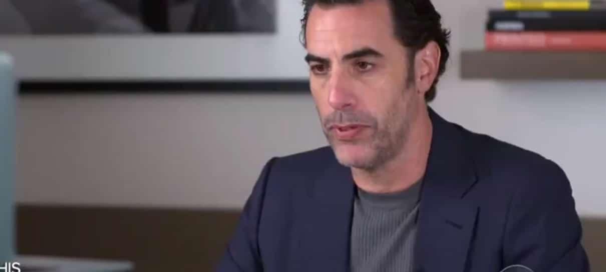 Sacha Baron Cohen, o Borat, não vai mais fazer filmes nem séries disfarçado